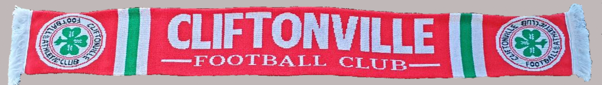 Cliftonville badged scarf