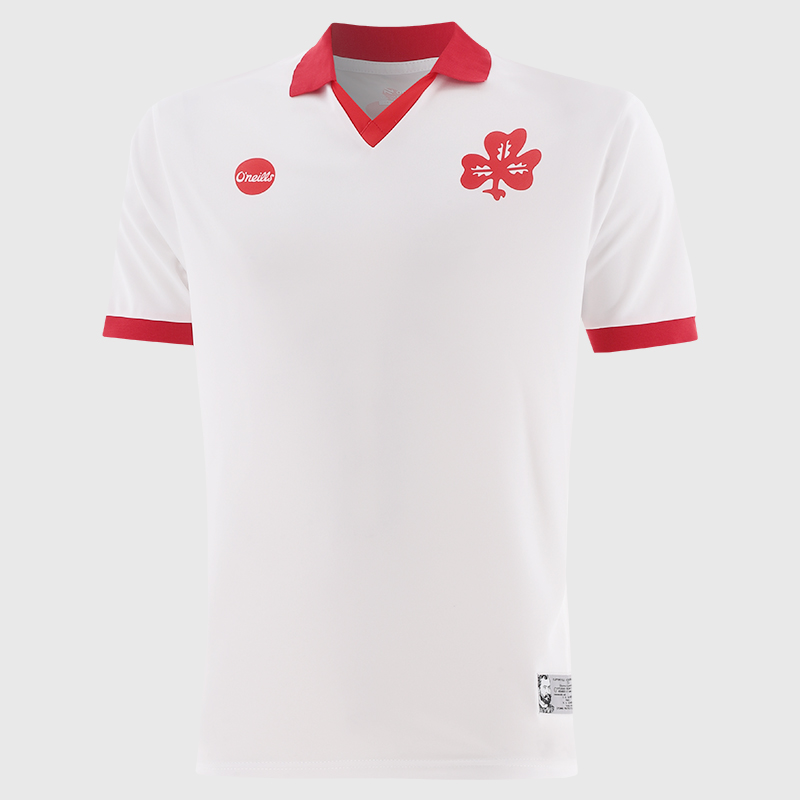 White Retro Short Sleeve - Child (5/6yrs)